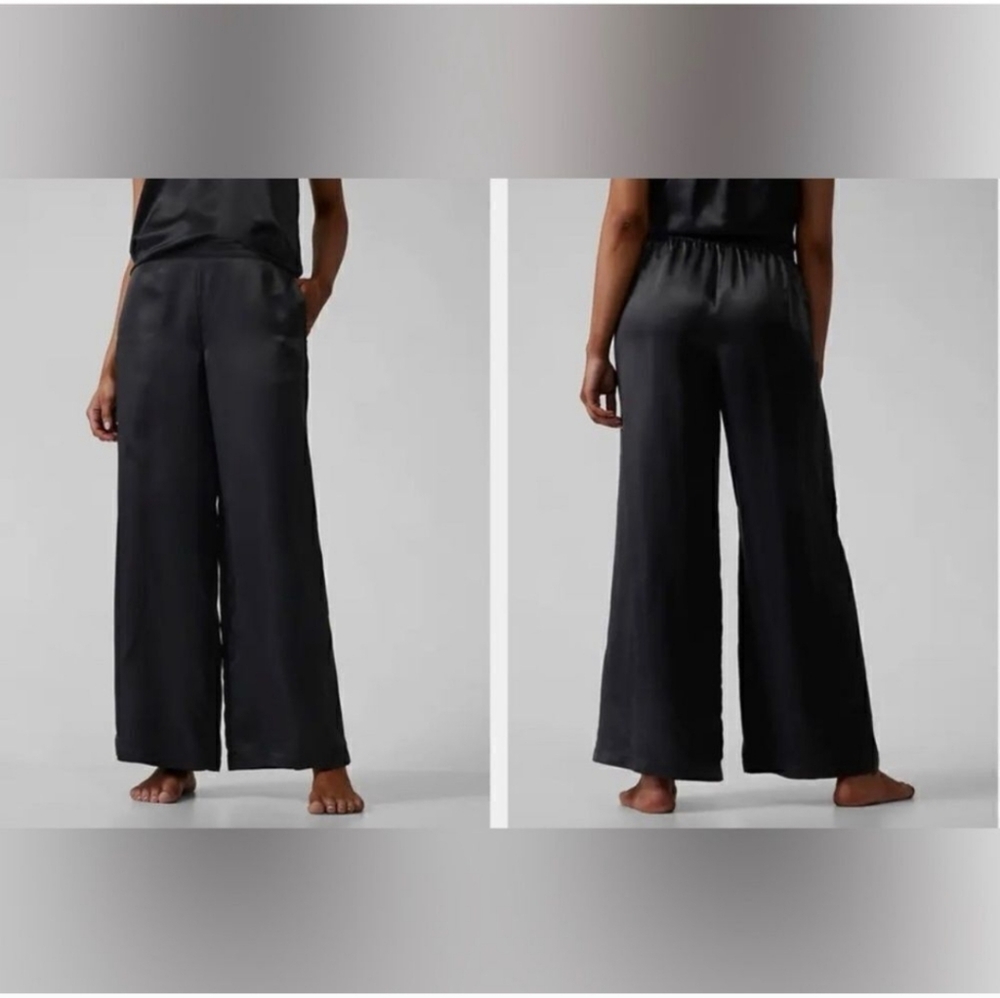 Athleta Calm Cool Pants Black Size Small